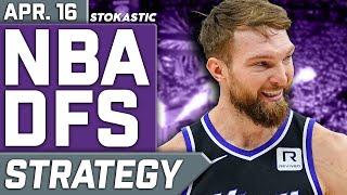 NBA DFS Strategy Wednesday 4/16/25 | DraftKings & FanDuel NBA Lineup Picks
