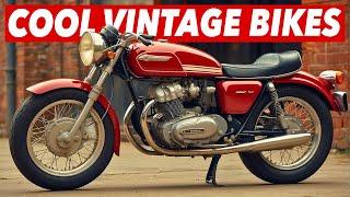 7 Coolest Vintage Motorcycles You Should See!