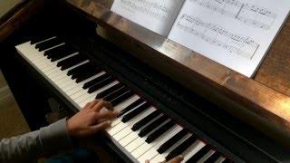 Johann Sebastian Bach- Minuet Piano Cover