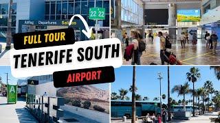 TENERIFE SOUTH AIRPORT FULL TOUR-Arrivals, Departures, Taxis, Buses, Car Hire & Special Assistance!