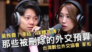 敏迪專訪｜那些被刪除的外交預算 ft. 數位外交協會 郭家佑