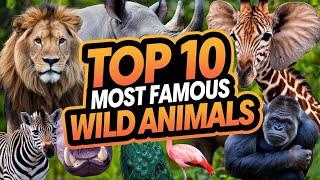 Top 10 Most Famous Wild Animals in the World | Incredible Wildlife You Must See!