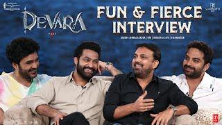 Fun & Fierce #Devara | NTR, Koratala Siva, Siddhu Jonnalagadda, Vishwaksen | Sep 27