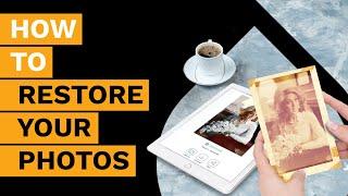 How to restore your old photos with Forever Studios.