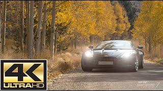 ICONIC CARS IN BEAUTIFUL SCENERY 4K - Atmospheric Music the perfect Chill Car Screensaver