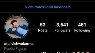 #Instagram #follow #kaise #badhe #rato #rat #atul #vishwakarma #ke #3k
