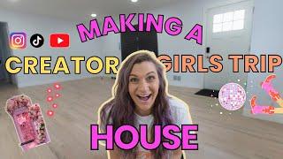 Creating a girls trip air bnb! EMPTY HOUSE TOUR in Denver Colorado