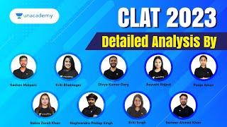 CLAT 2023 - Detailed Analysis | Unacademy CLAT