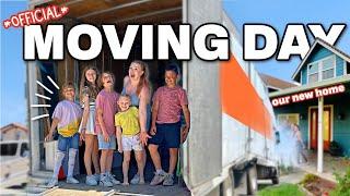 *OFFICIAL* MOVING DAY - moving our ENTIRE life in 17 hours straight  (DREAM HOME)