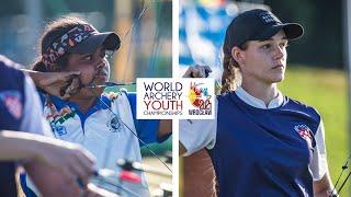 Sakshi Chaudhary v Amanda Mlinaric — compound junior women gold | 2021 World Youth Championships