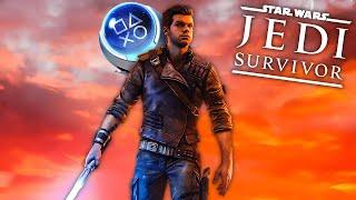 STAR WARS JEDI SURVIVOR - 100% Platinum Walkthrough No Commentary (PS5)