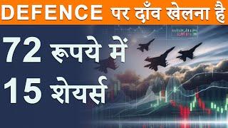 DEFENCE SECTOR STOCKS TO BUY | DEFECE SECTOR ETF MUTUAL FUND | DEFENCE SECTOR SHARE LIST | MODEFENCE