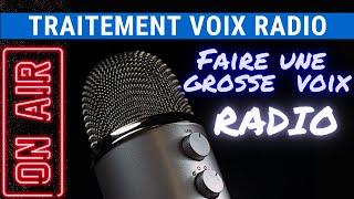 TUTO RADIO - Faire une voix habillage radio - Le traitement de la voix