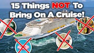 15 things you don't need to bring on a cruise