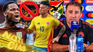 ¡ESPÍAN a COLOMBIA ! ¿BOLIVIA asustado? | ARREPENTIDO de darle el 10 a JAMES | DURÁN NO puede JUGAR