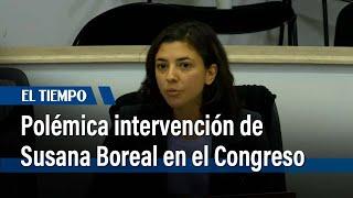 Susana Boreal desata polémica en el Congreso con fuertes críticas al sistema educativo actual