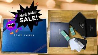 Black Friday SALE: #Versace, la mer, Ralph Lauren luxury unboxing