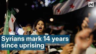 Syrians celebrate 14 years since the start of the revolution