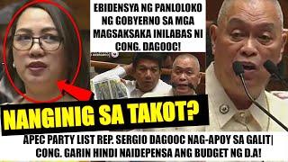 Matapos MAG-MAGALING| GARIN, INILAMPASO ni Cong. DAGOOC| PANLOLOKO ng D.A sa MAGSASAKA NABULGAR NA!?