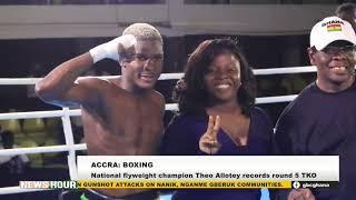 ACCRA: THEO “LOPEZ” ALLOTEY KNOCKS OUT NIGERIAN CHALLENGER IN DOMINANT FASHION