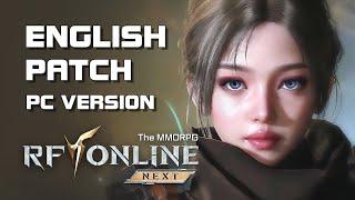 RF Online NEXT - English Patch - Creation & Prologue Gameplay (PC Version) - Mobile & PC - F2P - KR