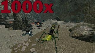 We Played A 1000x FIBERCRAFT SERVER... | Ark PvP