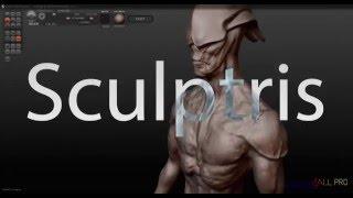 Sculptris - 02 - Обзор возможностей программы