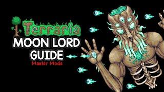 The Easiest Way To Beat MASTER MODE Moon Lord!! | Terraria 1.4.4.9