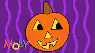 I'm a Jack-O-Lantern: A Halloween Sing Along Song | Miss Molly Songs