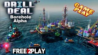 Drill Deal: Borehole (Alpha)  Gameplay  PC Steam [ Free to Play ] game 2020  Ultra HD 1080p60FPS