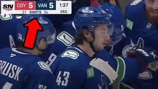 The Canucks season opener completely SHOCKED everybody...