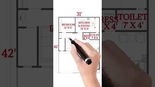 Designing a Home Layout with 42" Width & 31" | apna ghar |