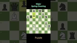 Major Spring Cleaning #chess #chessgame #chesscom #chesspuzzle #chesstactics #chessopenings #tricks