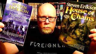 ugh not my best review ever / HOUSE OF CHAINS / Steven Erikson / Book Review (spoiler free) MALAZAN