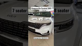 Which one would you pick? Compare Kia Carnival 2022 #shorts #car #viral