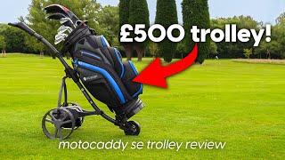 This electric trolley is a BARGAIN! | Motocaddy SE Electric Trolley Review