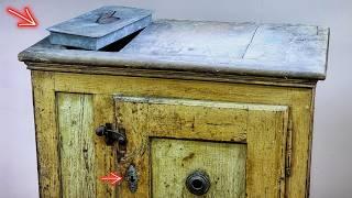 Ancestor Fridge Restoration - This Ice Box Was Hidden for 100 Years!