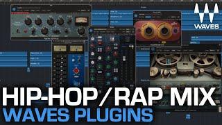 FULL WALKTHROUGH! - Hip-Hop/Rap Mixing with Waves Plugins [Kamakaze - BACKWIDDA]