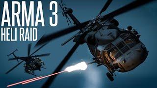 SPECIAL-OPS HELICOPTER RAID! - Arma 3 Milsim MH-6 Little Bird Mission