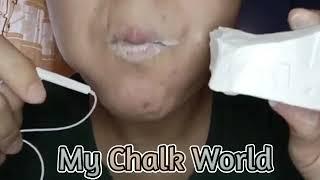 ASMR VLOG ZHUMA *** eating chalk  