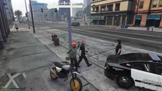 Paris Platynov vs Policja w Gta RP