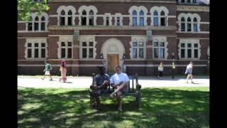 "The Long Walk" at Trinity College, Hartford