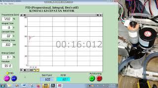 [JITEKI] DC Motor Angular Speed Control Using PID in PLC Omron for Coffee Maker Stirring System