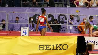 Liadagmis Povea 14.45 SB Triple Jump Women 5. Place World Indoor Championships Belgrade 2022