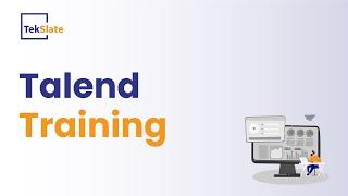 Talend Training | Talend Online Certification Course [Talend Demo Video] - TekSlate