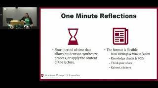 One Minute Mental Reflections For Students