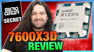 AMD's Silent Launch: Ryzen 5 7600X3D CPU Review & Benchmarks vs. 7800X3D, 5700X3D, 9800X3D