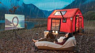 RAINY CAMP WITH THE COMFORT OF A AIR TENT