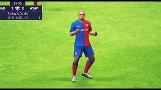 ROBERTO CARLOS KNUCKLE GOAL 