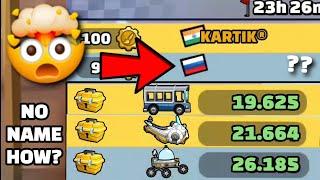 SUSPICIOUS PLAYER WITHOUT NAME IN COMMUNITY SHOWCASE BUT HOW?? - Hill Climb Racing 2